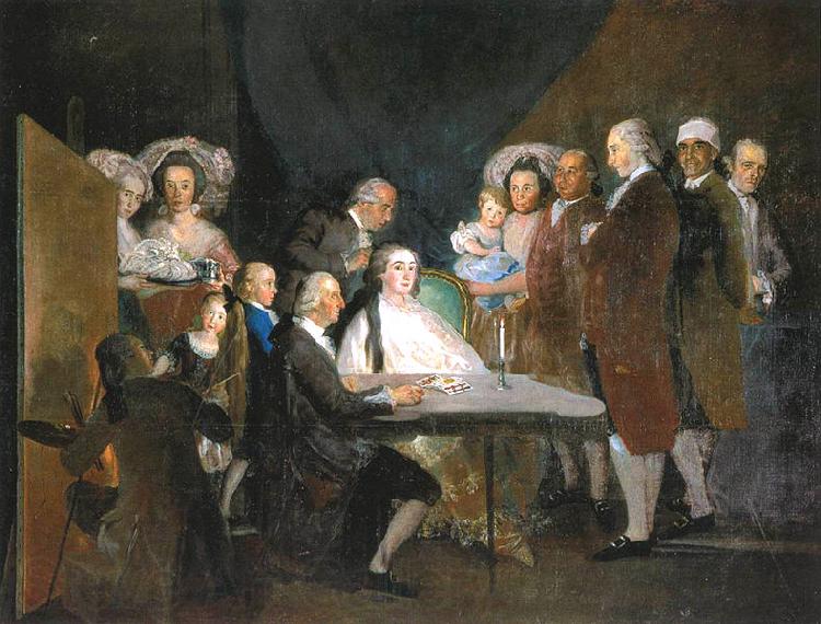 Francisco de Goya La familia del infante don Luis de Borbon